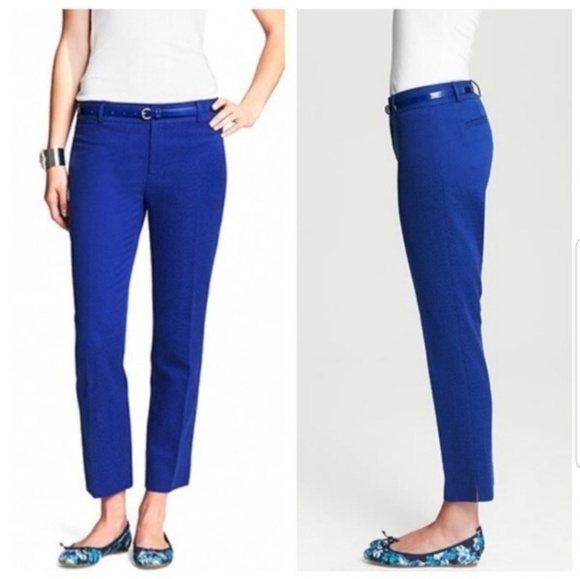 Banana Republic Pants - Banana Republic Royal Blue Martin Fit Pants Skinny